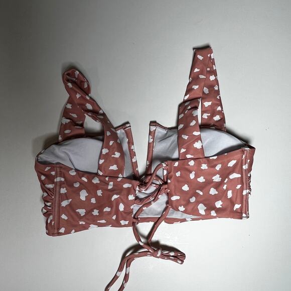 Two Piece Corset High Waist Swimsuit New S - Picture 3 of 9